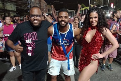 Inocentes de Belford Roxo realiza o primeiro Ensaio de Rua entre as agremiações para o Carnaval 2023