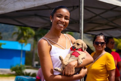 Feira de Adoção de Animais de Nilópolis adota 32 pets no Parque Gericinó