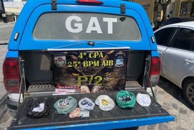 Homem é preso por tráfico de drogas no Manoel Corrêa, em Cabo Frio