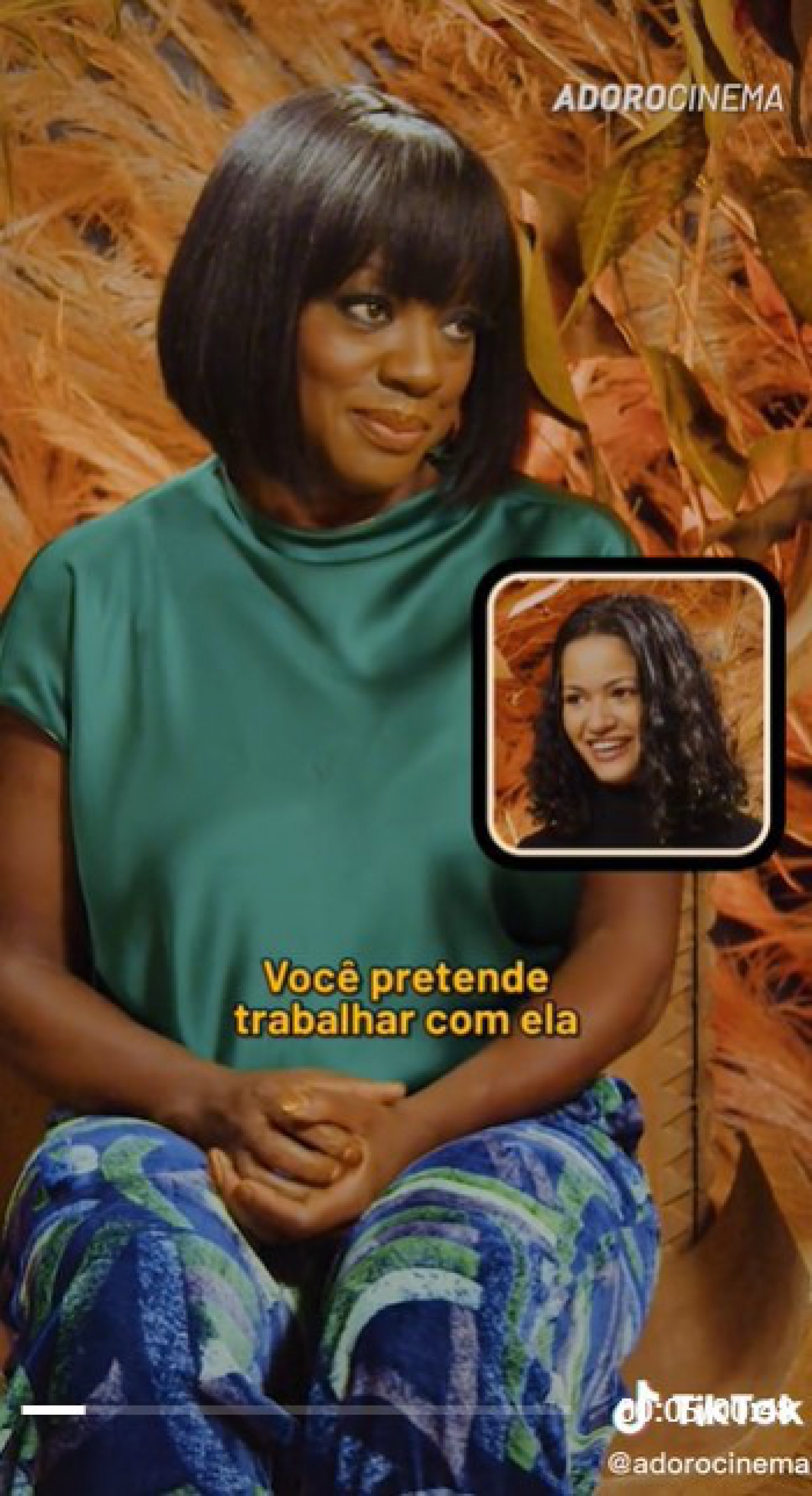 Viola Davis &eacute; entrevistada por Adoro Cinema