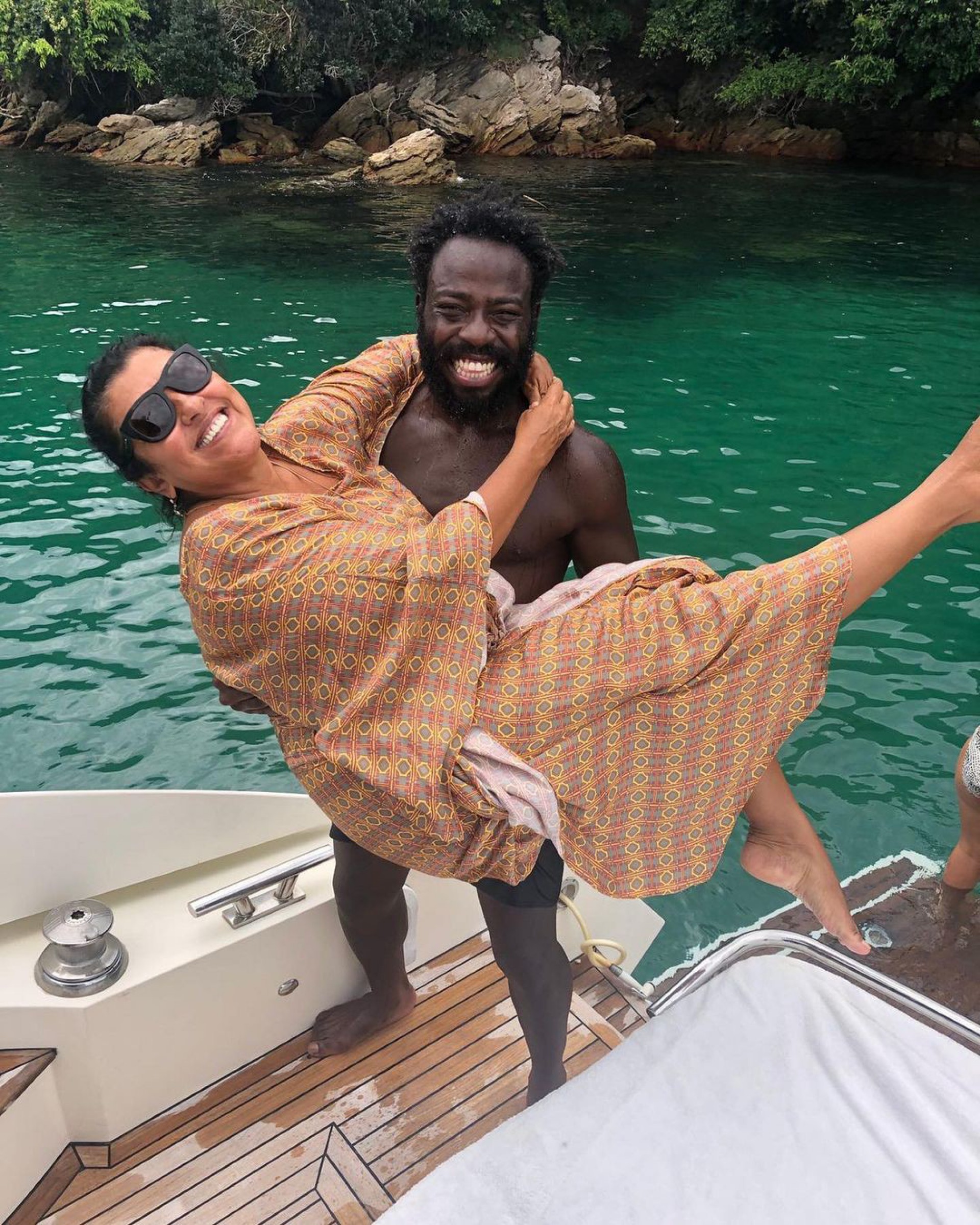 Douglas Silva e Regina CasÃ© - ReproduÃ§Ã£o/Instagram