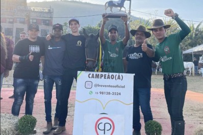 Maricaense vence Exposição Nacional do Cavalo Pampa em Petrópolis