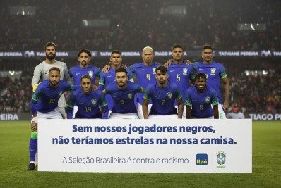 CBF se manifesta após ato racista contra jogadores da Seleção em amistoso contra a Tunísia