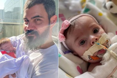 Mulher de Juliano Cazarré diz que a filha está 'treinando para respirar sozinha'