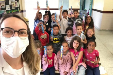 Saúde na escola: atividades em São Lourenço e Amparo