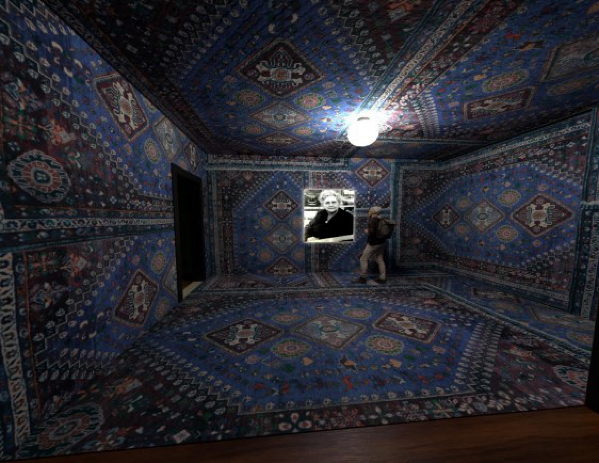 Quarto da exposição '35 anos de Laura' - Divulgação