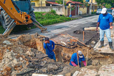 Japuíba, Ribeiro, Sede e Papucaia recebem serviços de manutenção da prefeitura