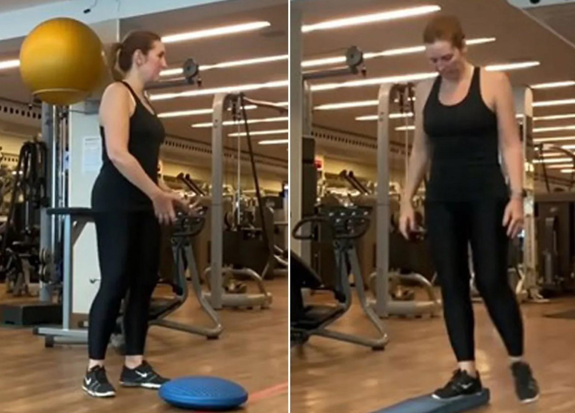 Renata Capucci mostra exercícios  - Reprodução/Instagram