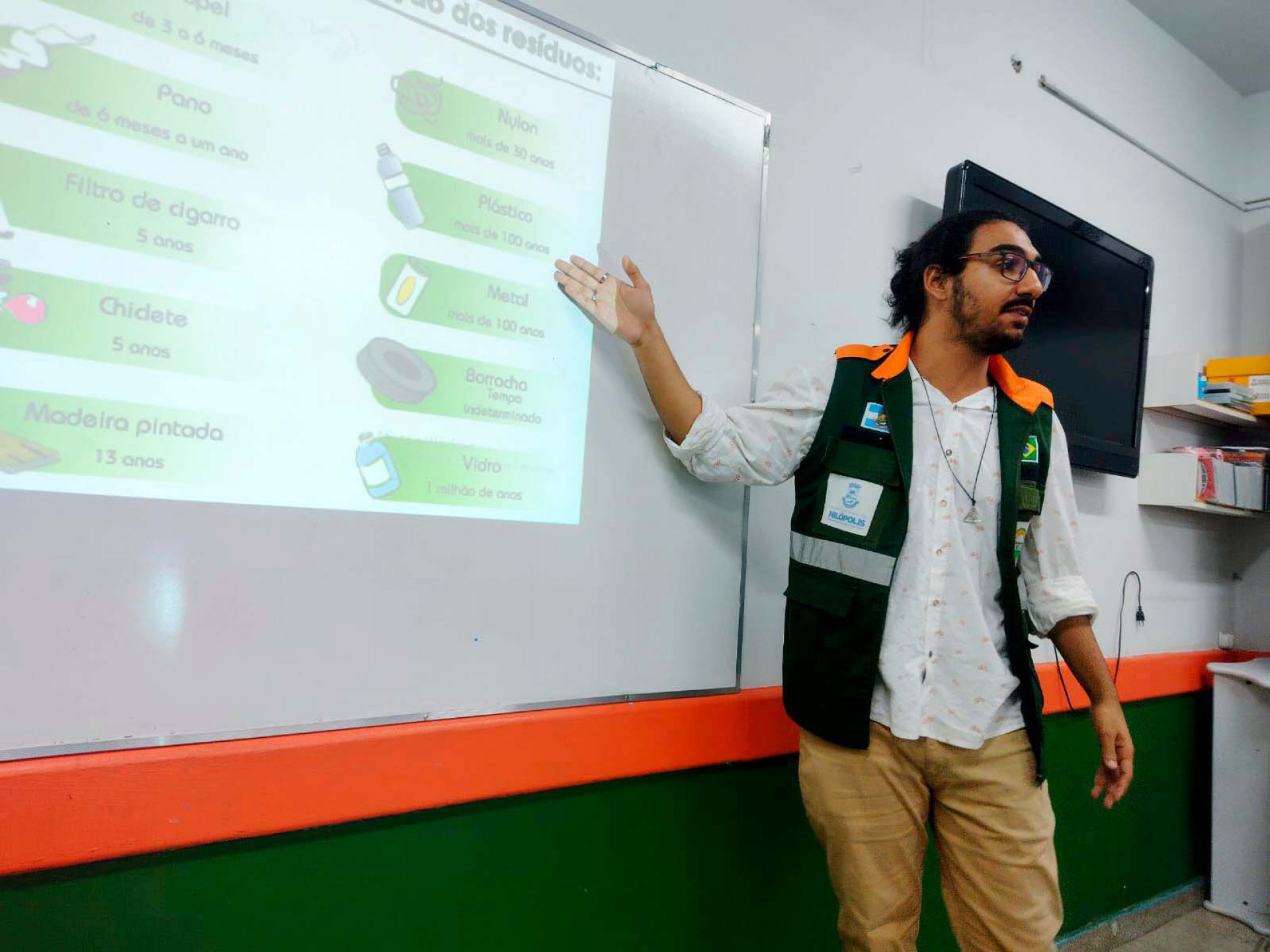 A parceria entre as secretarias do Meio Ambiente e Educação possibilitará que a visita aconteça nas 31 escolas municipais - Divulgação