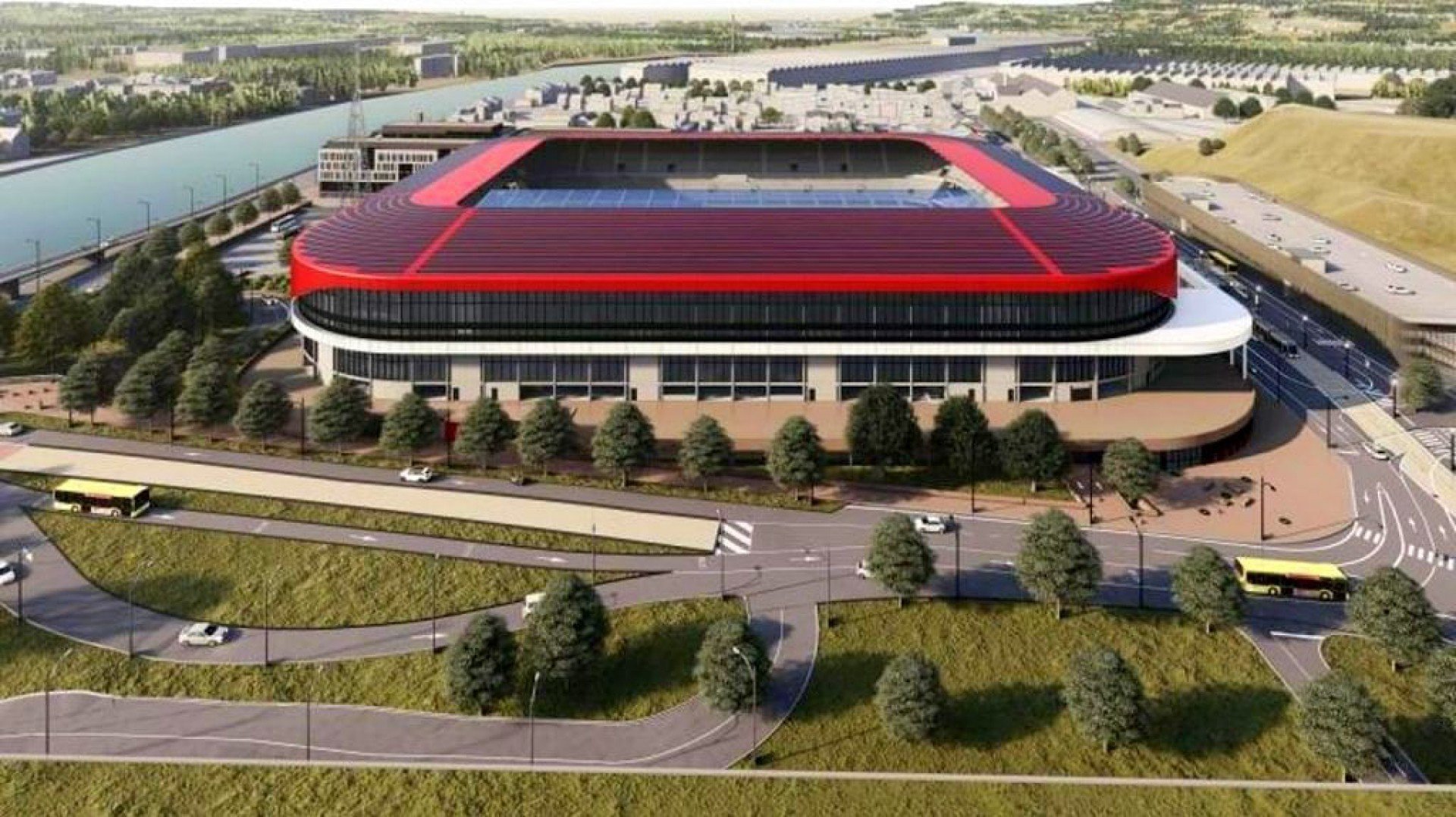 Projeto de estádio do flamengo - Divulgação