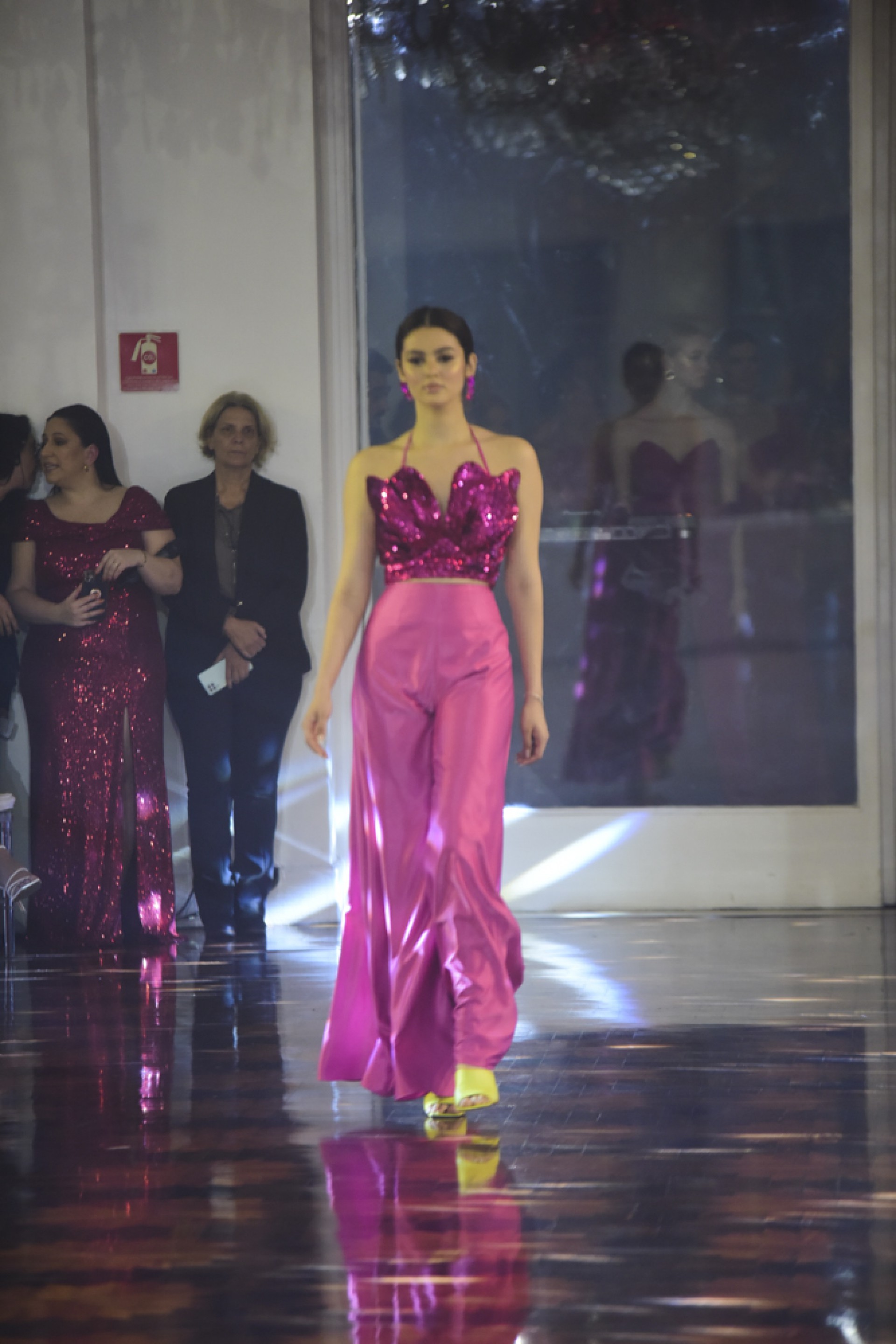 Eslo Marques na passarela - Leo Franco / AgNews