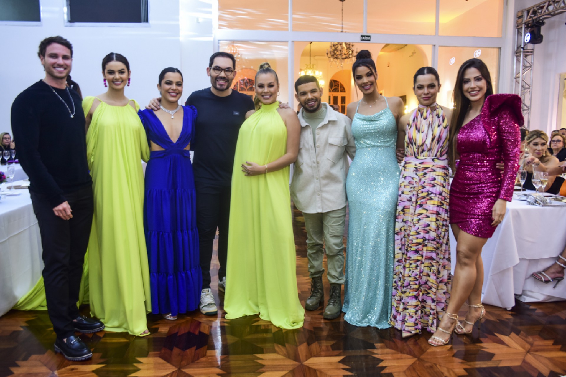 Lucas Bissoli, Eslo Marques, Emilly Araújo, Romeriton Paulo, Isabella Cecchi, Vyni, Ivy Moraes, Mayla Araújo e Laís Caldas - Leo Franco / AgNews