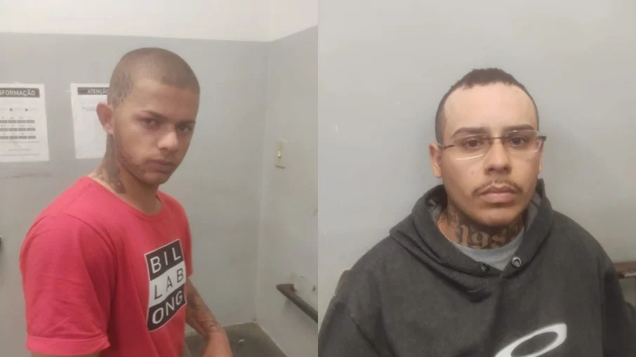 Dupla de criminosos que caiu no fosso
