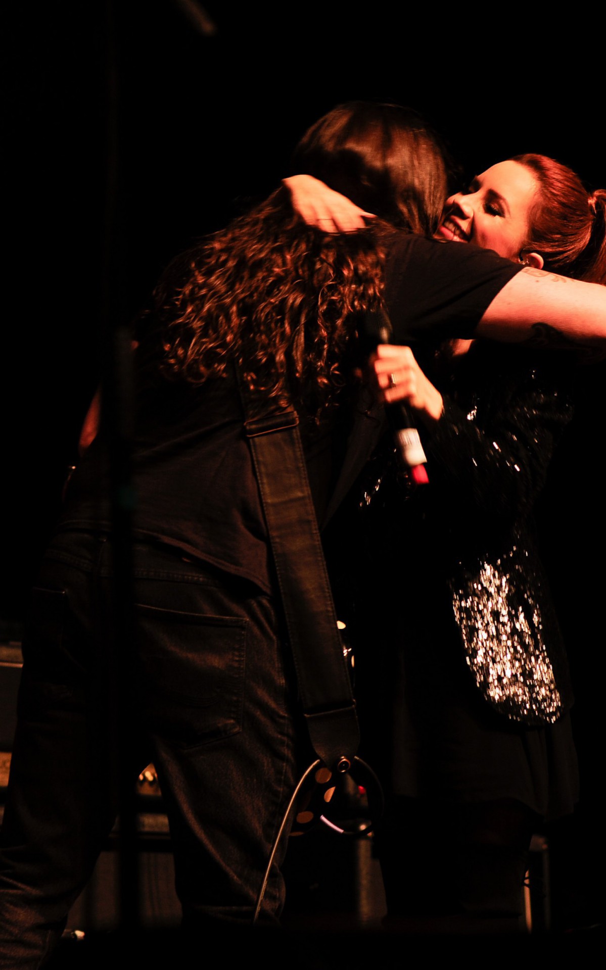 Sandy e Andreas Kisser no 'Patfest'