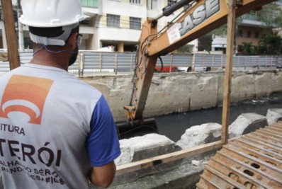 Obra emergencial interdita parcialmente a Av. Ary Parreiras