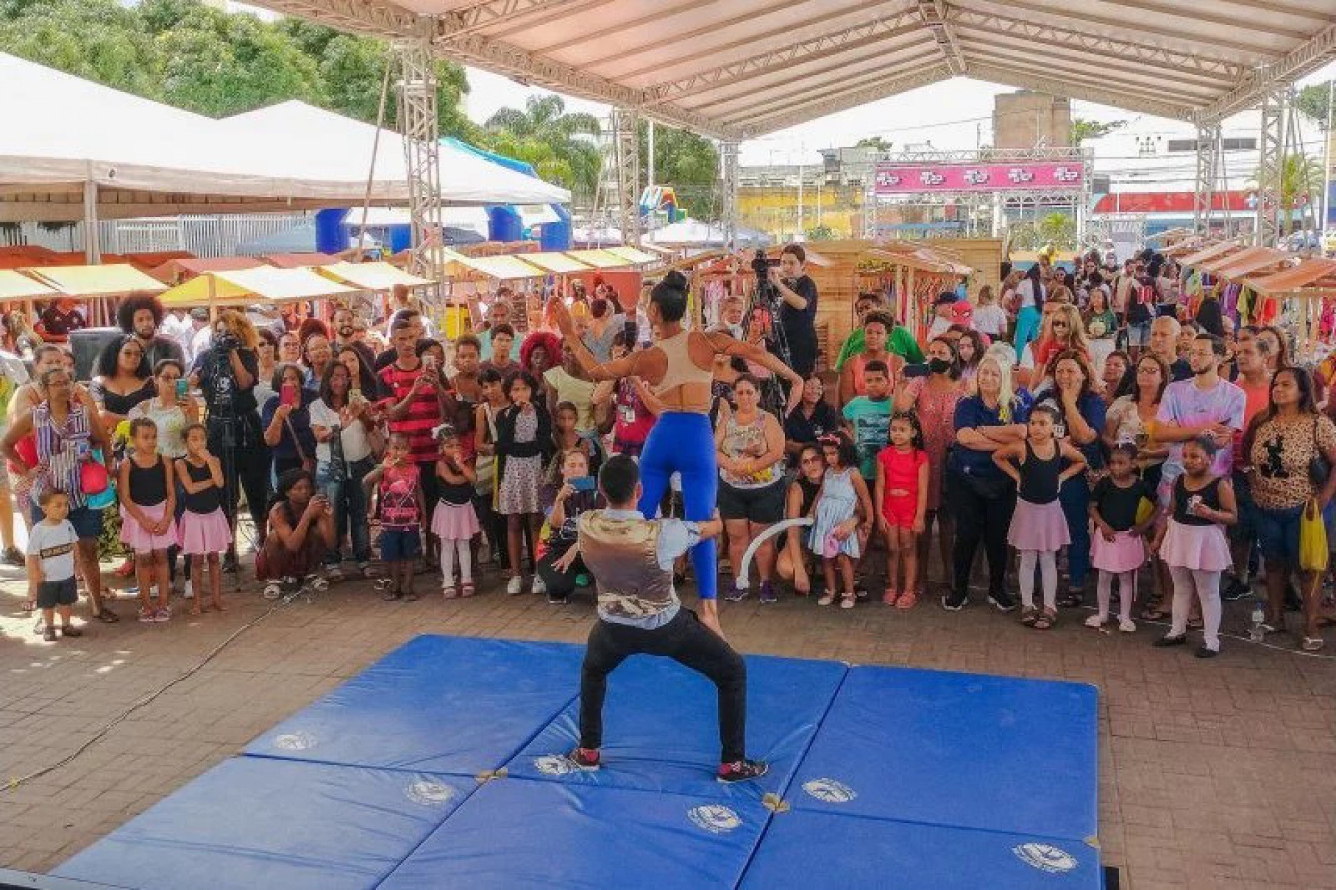 O local ganhou ainda um palco para apresenta&ccedil;&otilde;es especiais - Divulga&ccedil;&atilde;o/ PMM