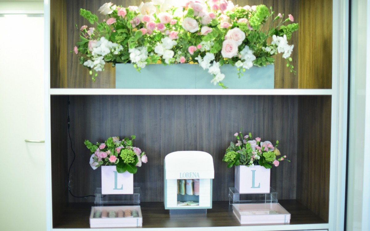 Detalhes da decora&ccedil;&atilde;o do quarto da maternidade