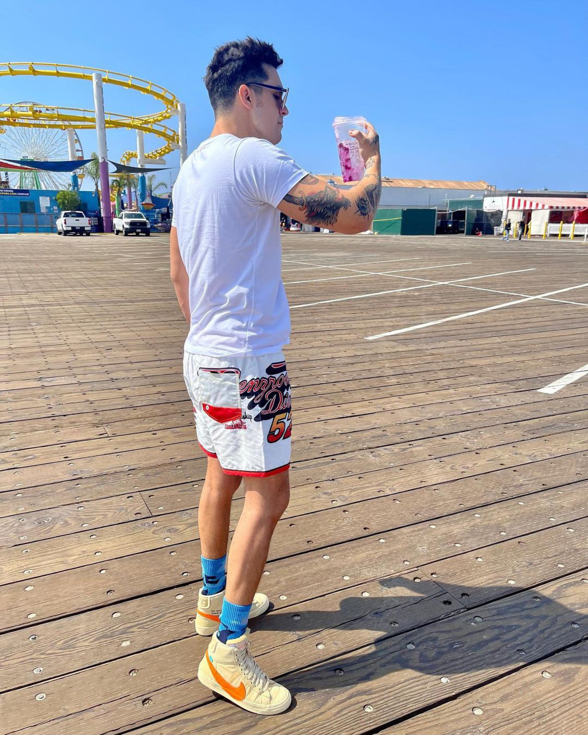 Luan Santana posta fotos em Los Angeles - Reprodução Internet