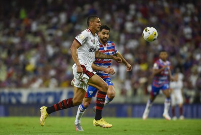 Mateusão atinge 38,7km/h e bate recorde de velocidade máxima do elenco do Flamengo na temporada