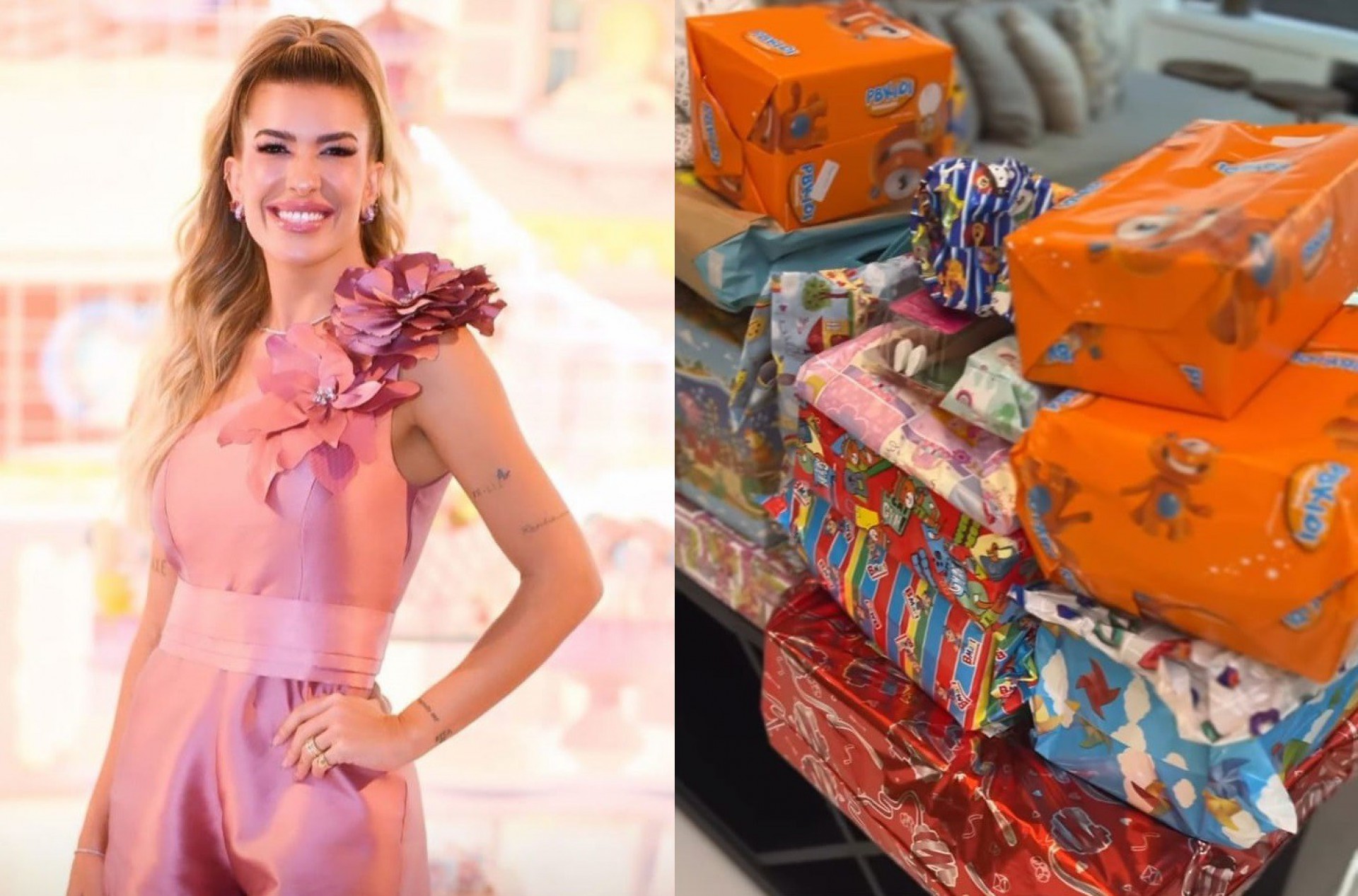 Lorena Improta decidiu doar presentes do aniversário de 1 ano da filha  - Reprodução/Instagram