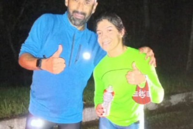 Angrense corre 150 km em desafio de cruzar o litoral