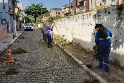 Saae-BM intensifica limpeza neste fim de semana e feriado