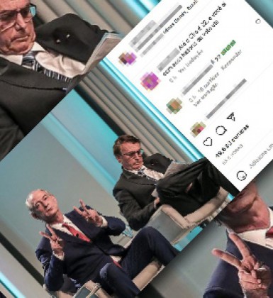 Ciro Gomes n o declarou apoio a Bolsonaro foto usada no Instagram