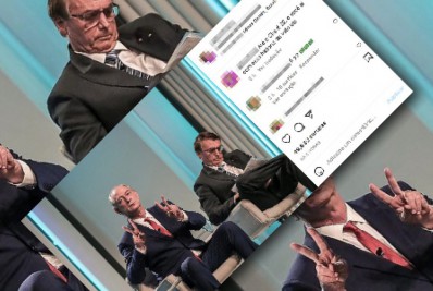 Ciro Gomes não declarou apoio a Bolsonaro; foto usada no Instagram é montagem