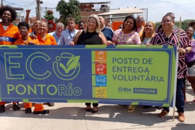 Comlurb inaugura dois ecopontos em comunidades da Zona Norte