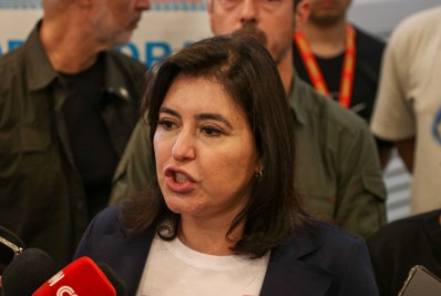 Tebet felicita Lula por aniversário: 'Que você possa reconstruir o Brasil'