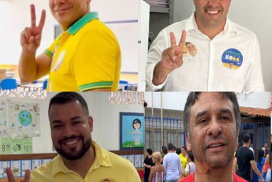Candidatos a deputados federal e estadual já votaram em Cabo Frio neste domingo (2)