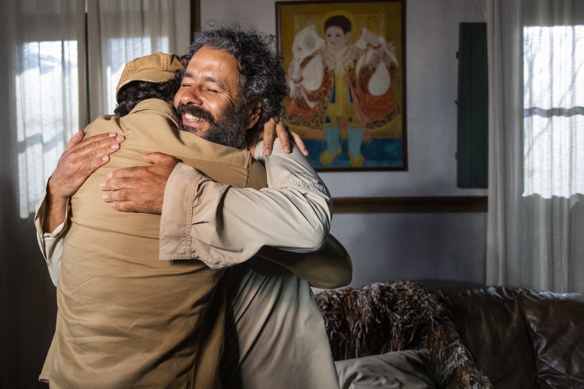 Atores se emocionam ao gravar as últimas cenas de 'Pantanal' - Paulo Belote / TV Globo