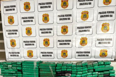 PF apreende quase 600 quilos de drogas na Bahia