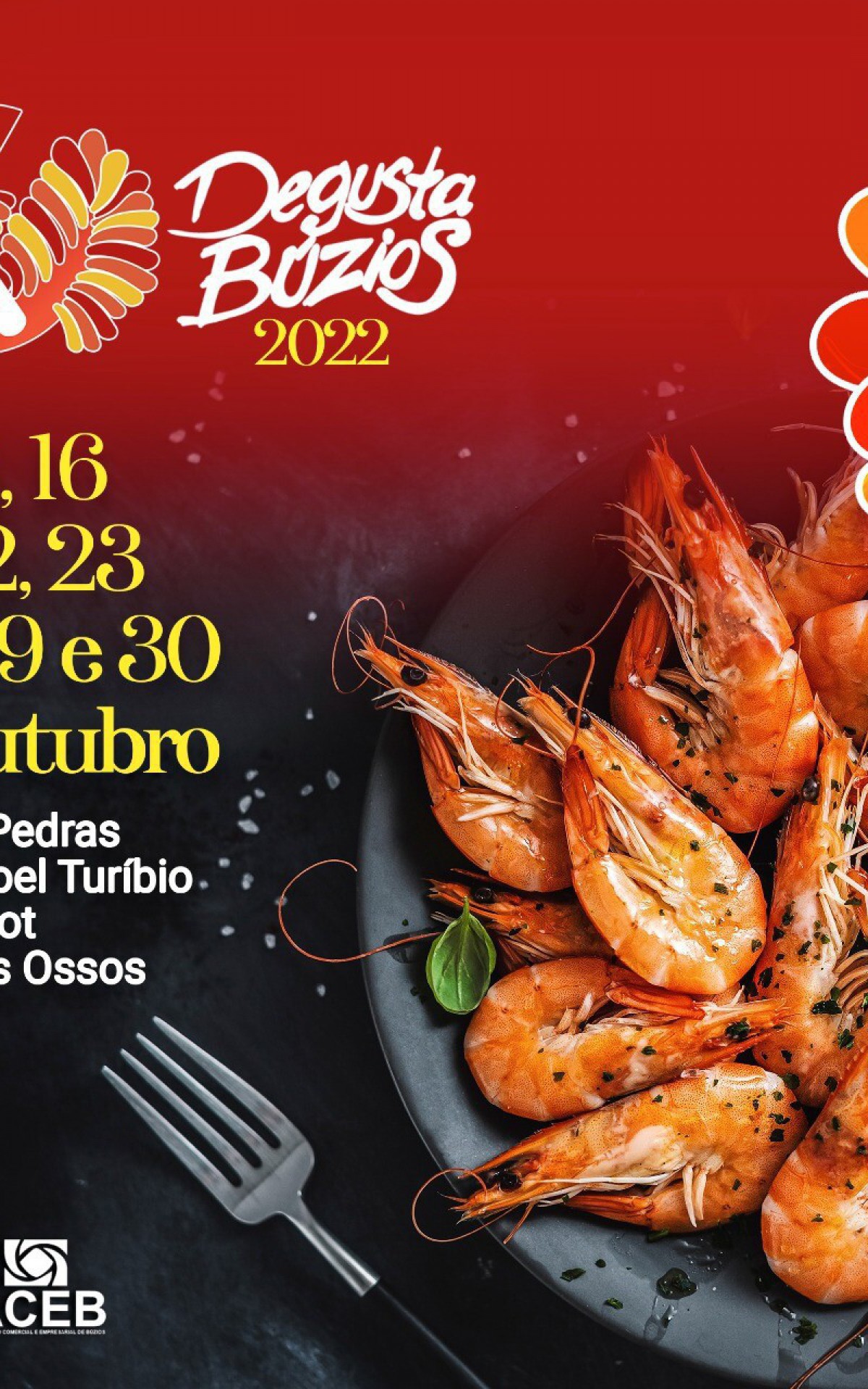 Número de restaurantes e bares inscritos no Degusta Búzios 2022 supera expectativas - Prefeitura de Búzios