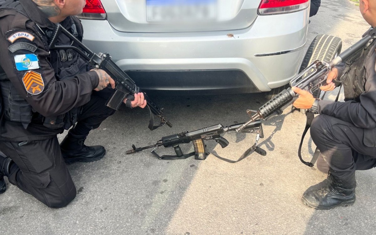 Fuzil calibre 5.56 com 27 muni&ccedil;&otilde;es foi apreendido durante a&ccedil;&atilde;o no Complexo do Chapad&atilde;o