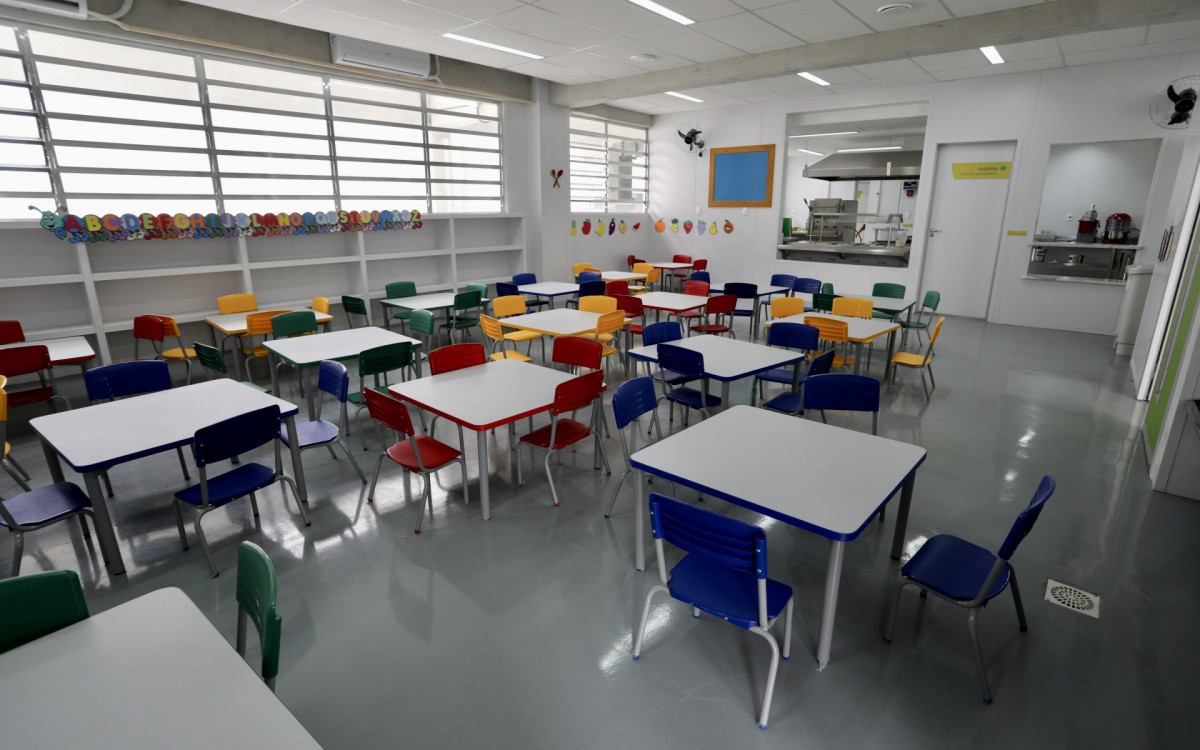 Escola conta com oito salas e quatro ber&ccedil;&aacute;rios, podendo atender at&eacute; 300 alunos