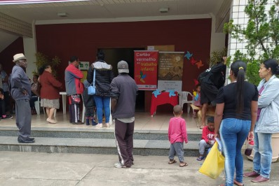 Desenvolvimento Social, Pastoral da Criança da Paróquia de São Cristóvão e PETI realizaram atendimento aos moradores de Quinta Lebrão, Fonte Santa e Prata