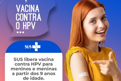 Meriti amplia vacinação contra HPV para meninos e meninas a partir dos 9 anos