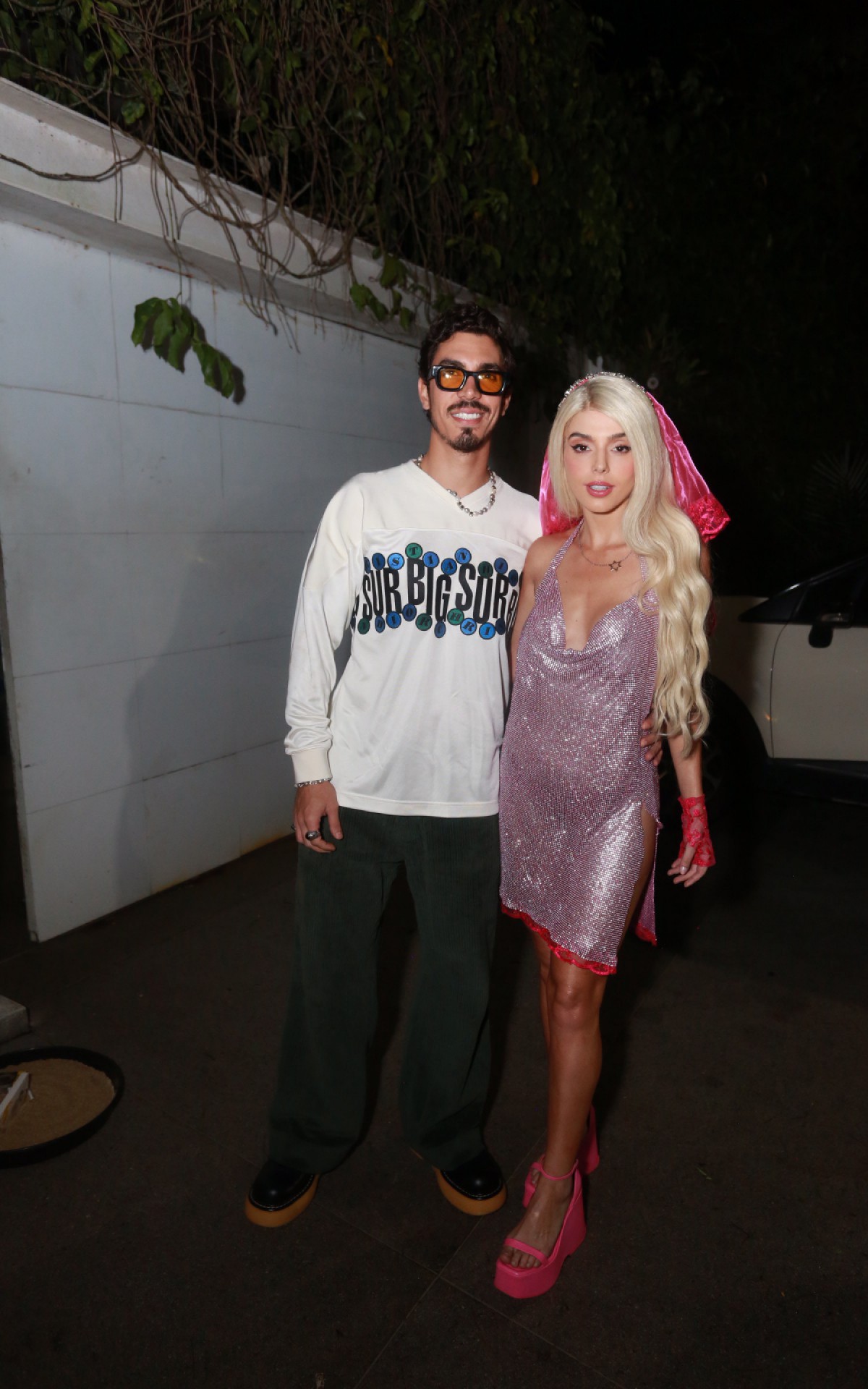 Giovanna Lancellotti e o namorado, Gabriel O. David