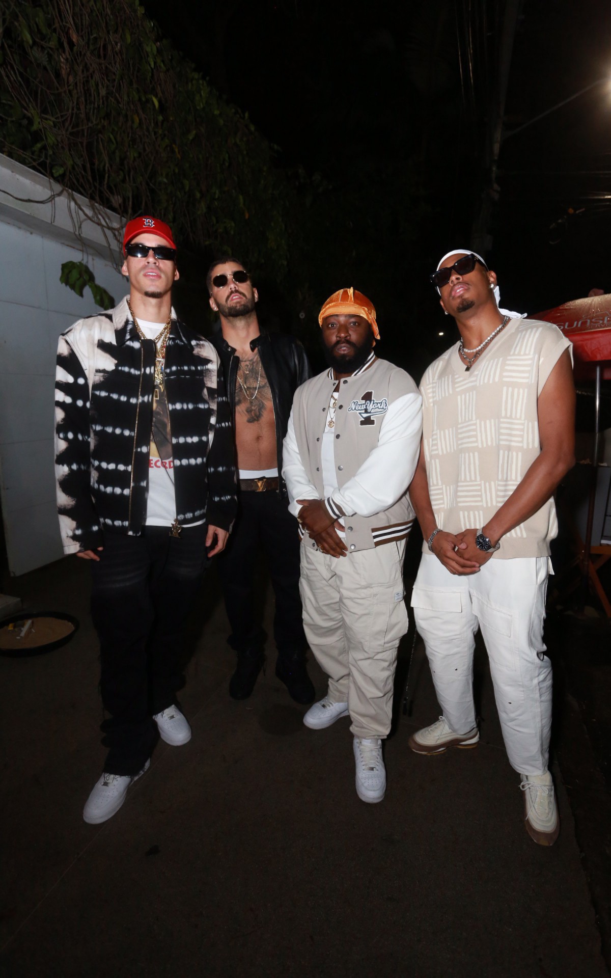 L7nnon, Pedro Scooby, Douglas Silva e Paulo Andr&eacute;