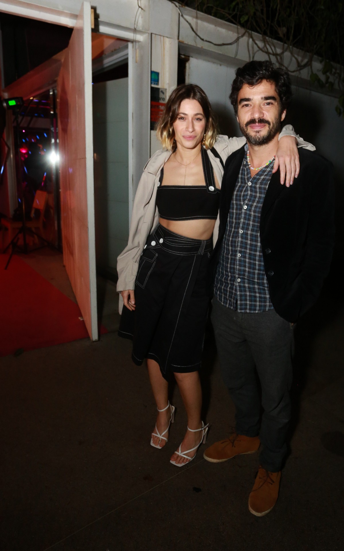 Caio Blat e Luisa Arraes