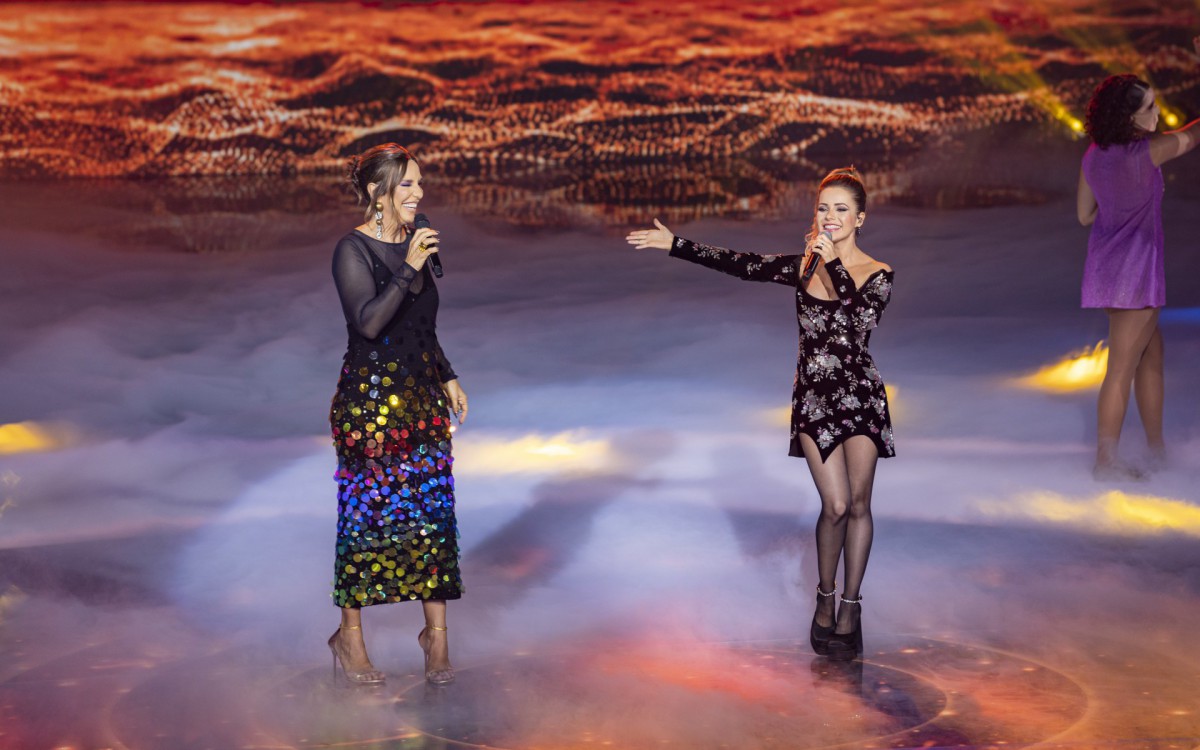 Ivete Sangalo e Sandy se apresentam no especial derivado do 'The Masked Singer Brasil' - Globo/Mauricio Fidalgo