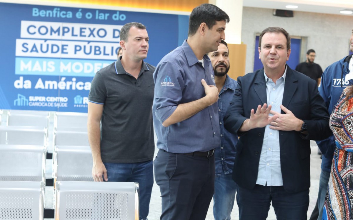 Eduardo Paes inaugura o Super Centro Carioca de Especialidades, em Benfica