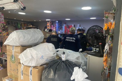 Receita apreende R$ 105 mi em mercadorias irregulares