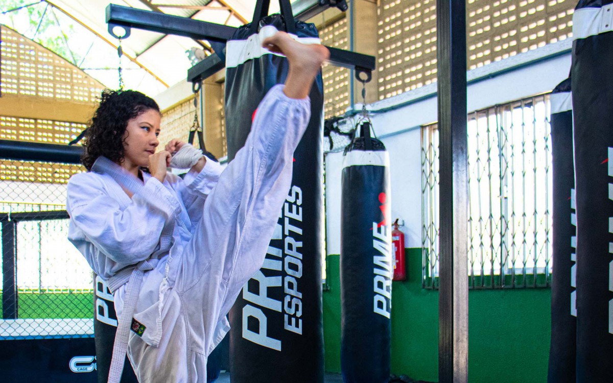 Isabel Rodrigues, de 19 anos, conquistou o primeiro lugar na categoria adulta feminina