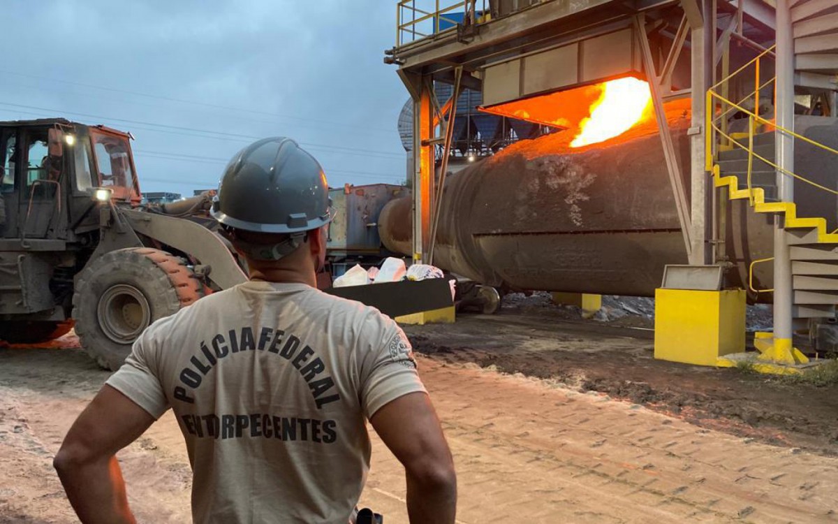 Foram incineradas, aproximadamente, seis toneladas de drogas