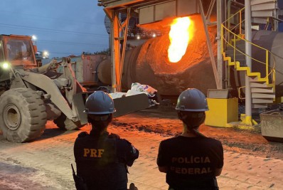Polícia Federal e PRF incineram seis toneladas de drogas 