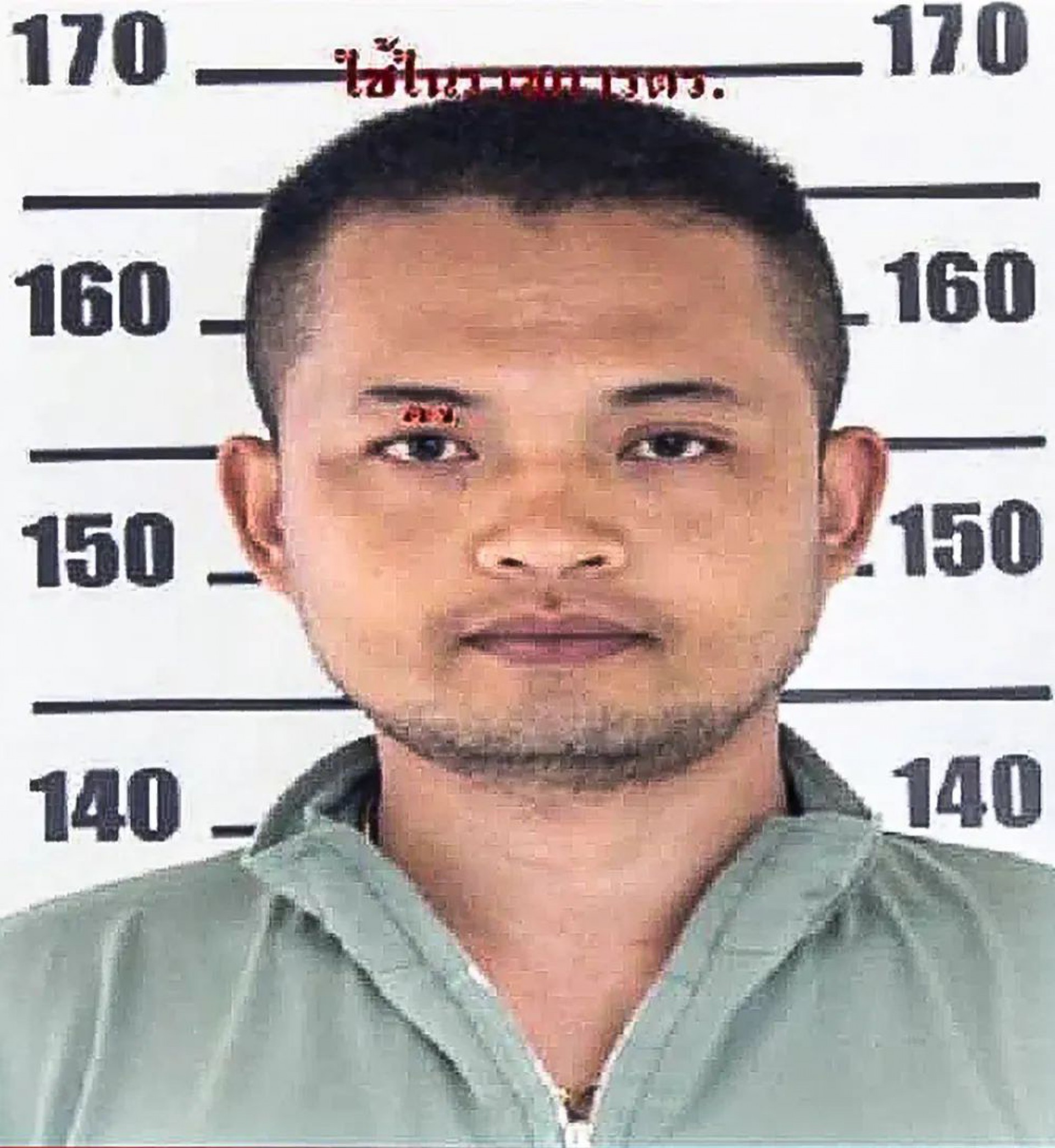 Ciminoso foi identificado como Panya Khamrab, de 34 anos - Divulgação/Polícia da Tailândia