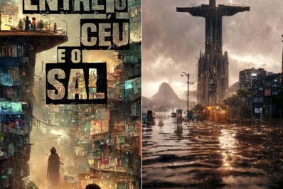 Rio de Janeiro invadido pelo mar