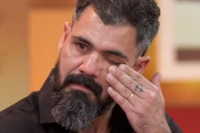 Juliano Cazarré vai às lágrimas no 'Encontro'; saiba o motivo